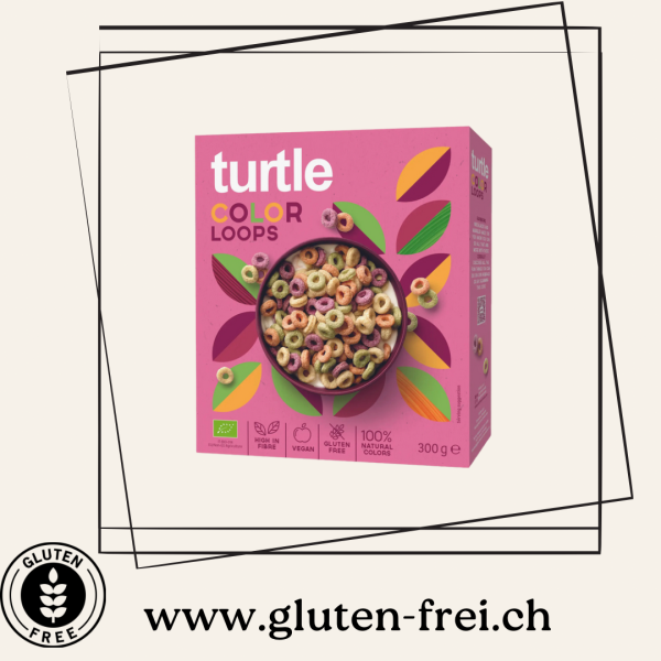Color Loops Turtle Organic Cereals